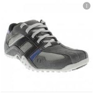 Skechers Men Gray Urban Track No Slip Shoes Size 7